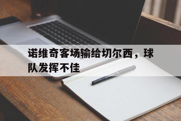 开云体育app-诺维奇客场输给切尔西，球队发挥不佳的简单介绍  第1张